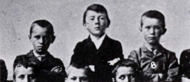 01 Eleven year-old Adolf Hitler.