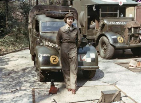16 This is Queen Elizabeth during her WWII servic