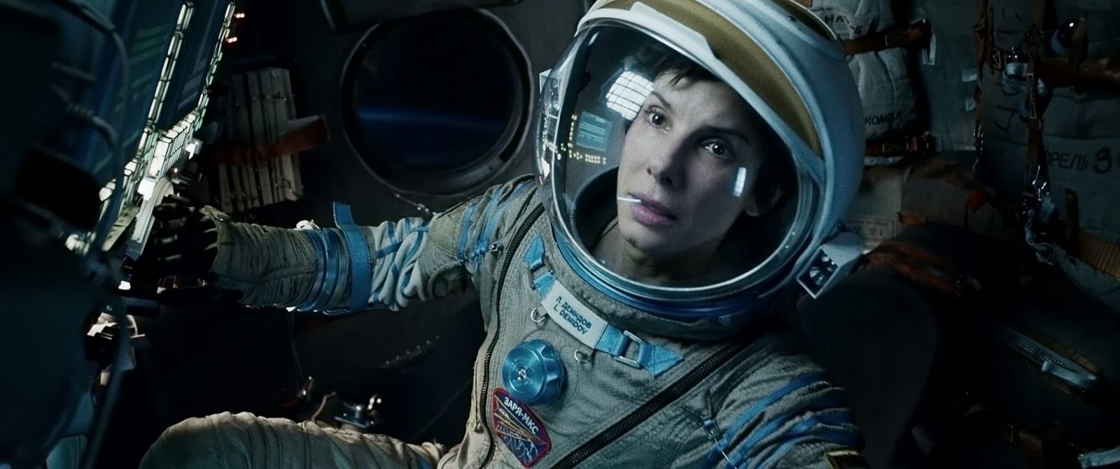 ساندرا بولاک در جاذبه Gravity فیلم فضایی