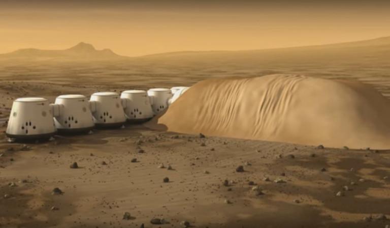 زندگی در مریخ - واحدهای اسکان مارس وان زیر رگولیت